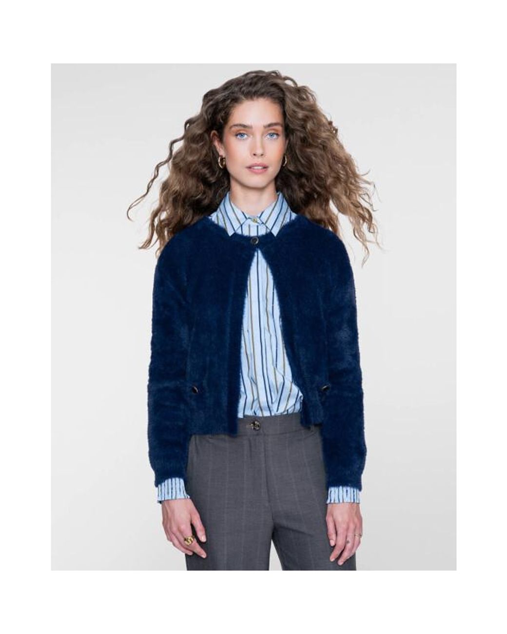 Geisha Vest 64513-10 in het Blue