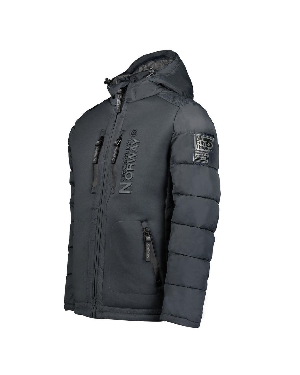 GEOGRAPHICAL NORWAY Jas Winter Beachwood in het Gray voor heren
