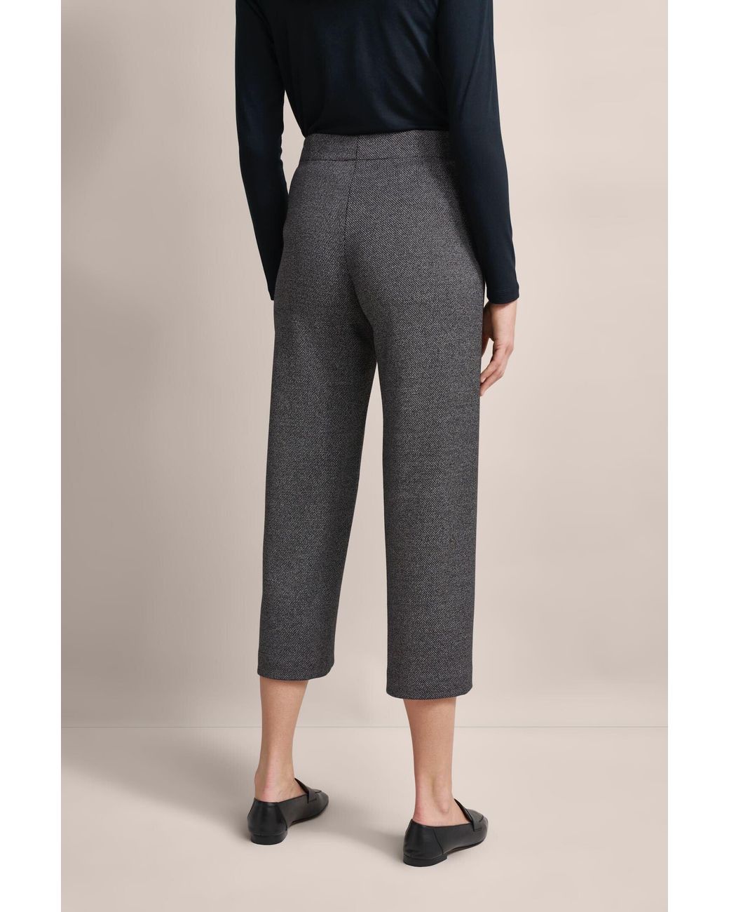 Bugatti Damen Broek Met Structuur in het Black