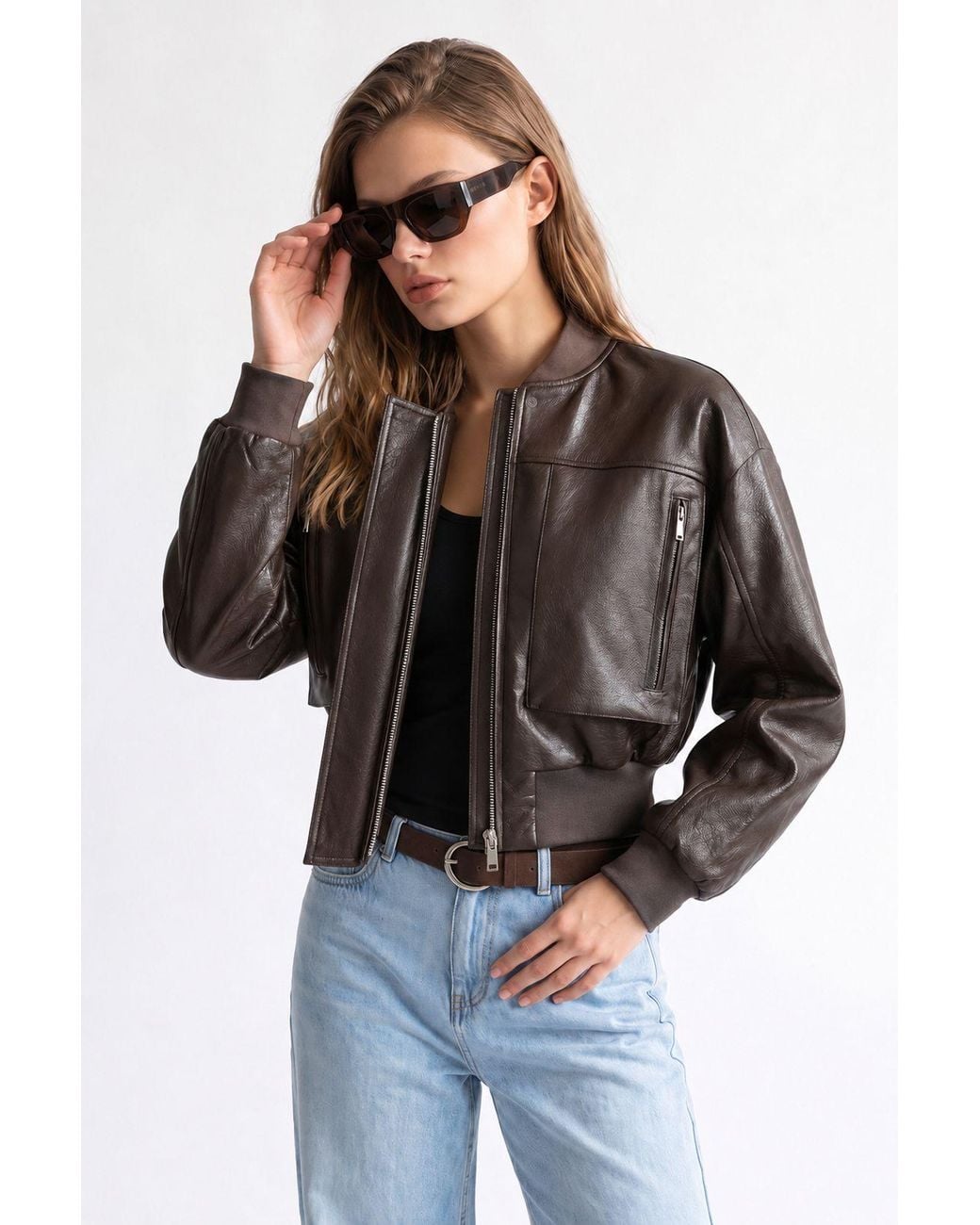 MixRay Black Cotton Blazer