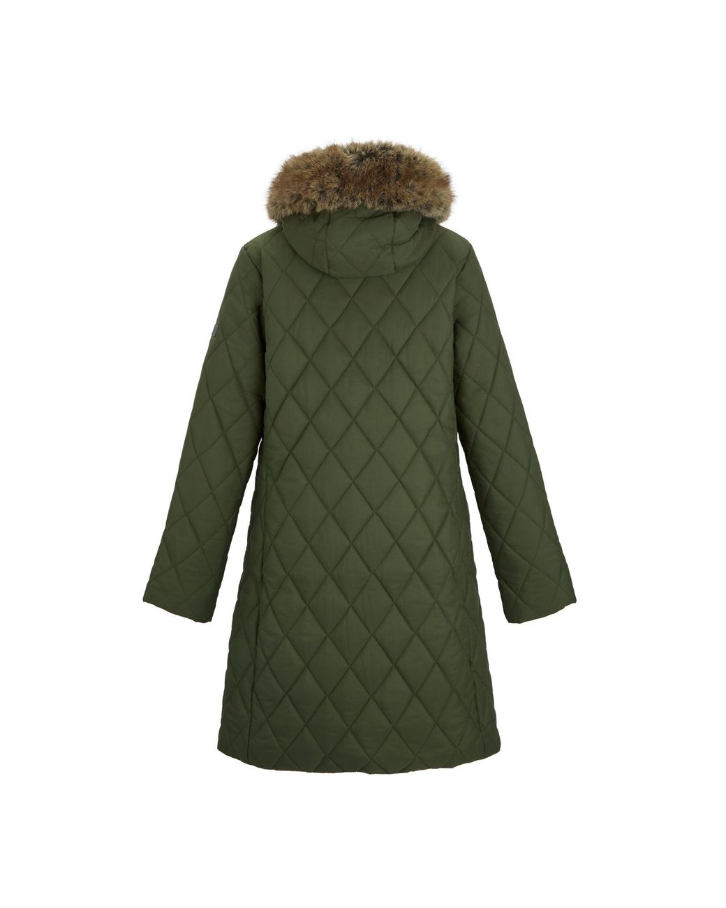 Regatta Green Ladies Fionne Long Length Jacket (Dark)