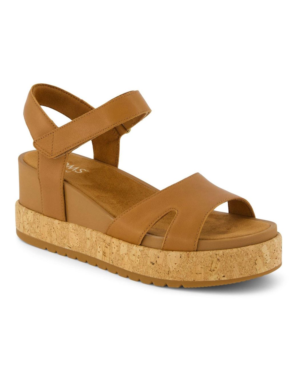 TOMS Brown Alana Textile Sugar Sandals