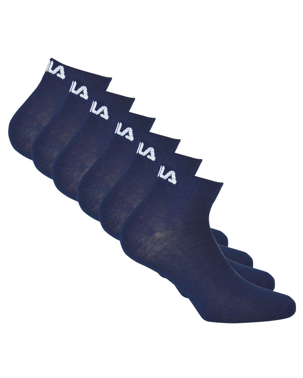 Fila Quarter Plain Socks Sokken in het Blue