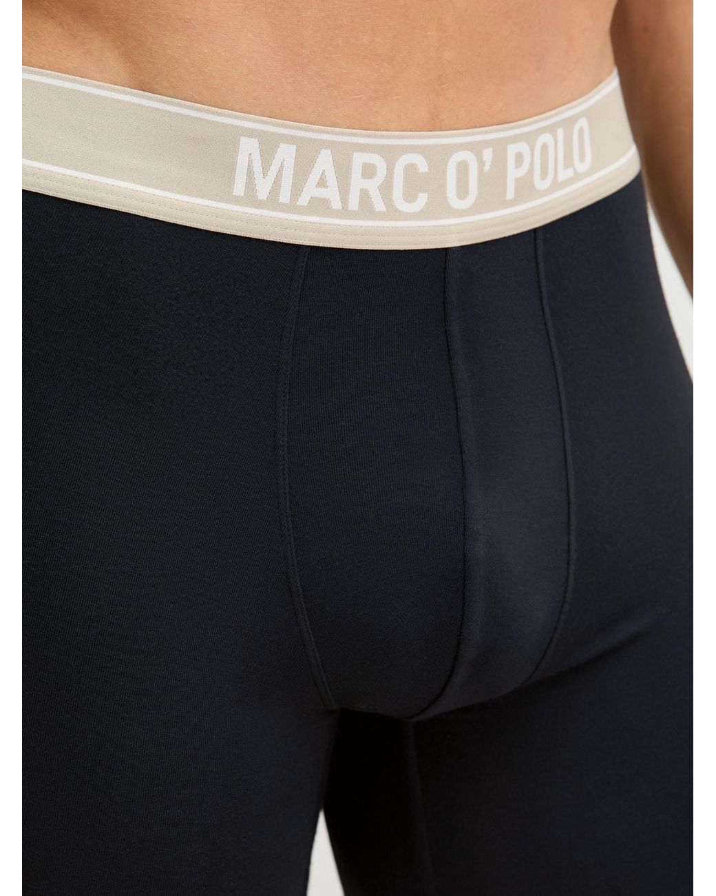 Marc O' Polo Marc O'Polo Mannen Lange Boxer Modal in het Black voor heren