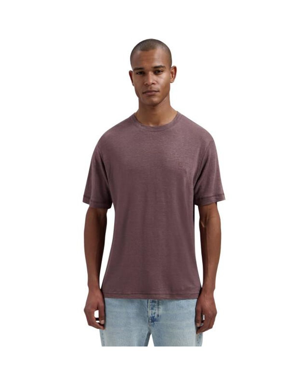 Dstrezzed Ds Romain Tee in het Purple voor heren