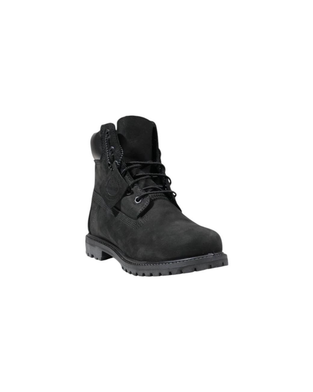 Timberland Black Leather Lace