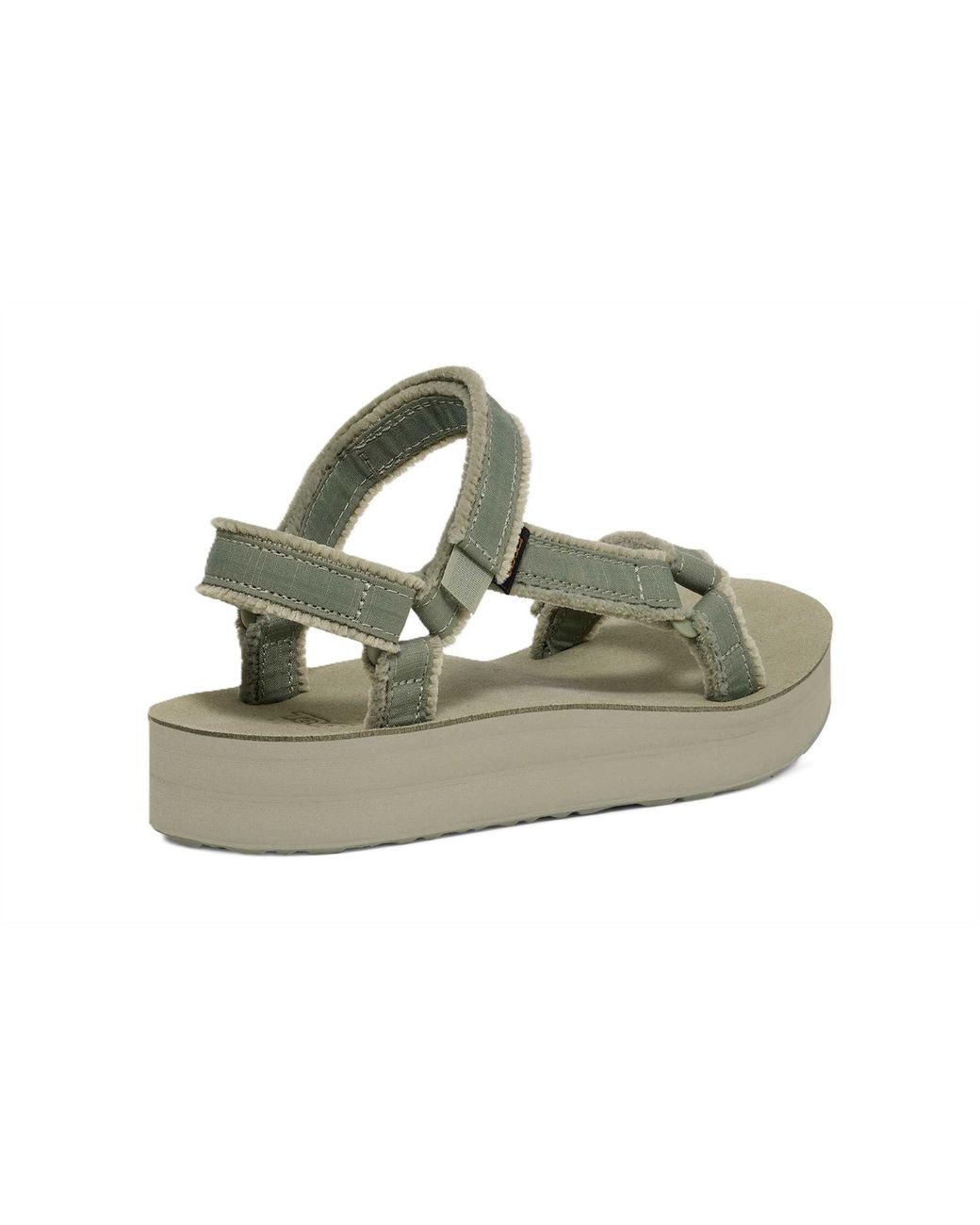 Ted Baker Green Teva Midform Universal Canvas Seagrass Sandals