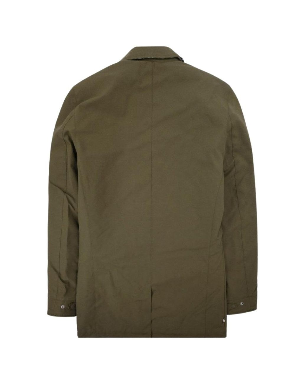 Aquascutum Active Shell Active Mid Trench Army Jacket in het Green voor heren