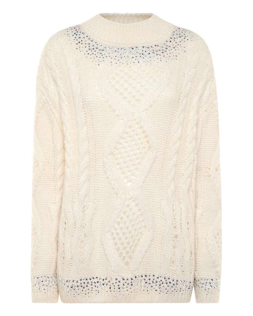 Philipp Plein Pullover Ronde Hals in het Natural
