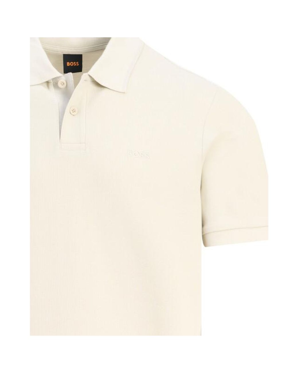 Boss Hugo Boss Polo in het Natural voor heren