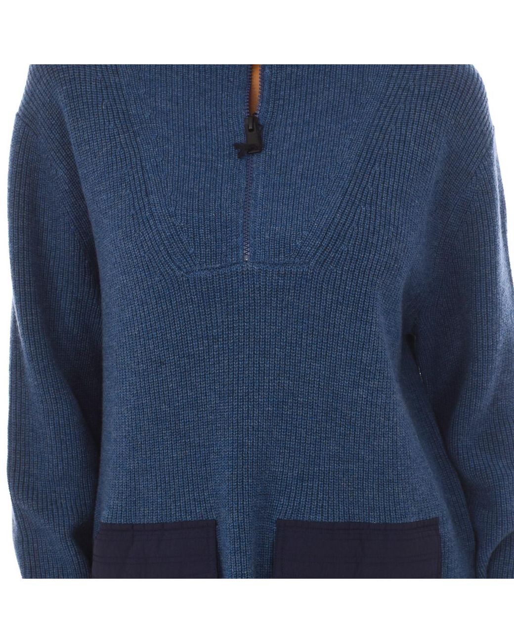 Napapijri D-Odle W Gebreide Trui Met Lange Mouwen En Col Ga4F03 in het Blue voor heren