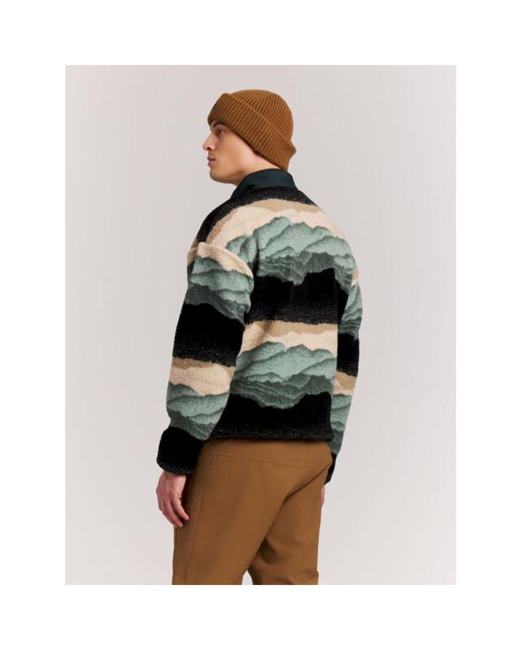 Protest Browser Outdoor 1/4 Button Top Midlayer in het Green voor heren