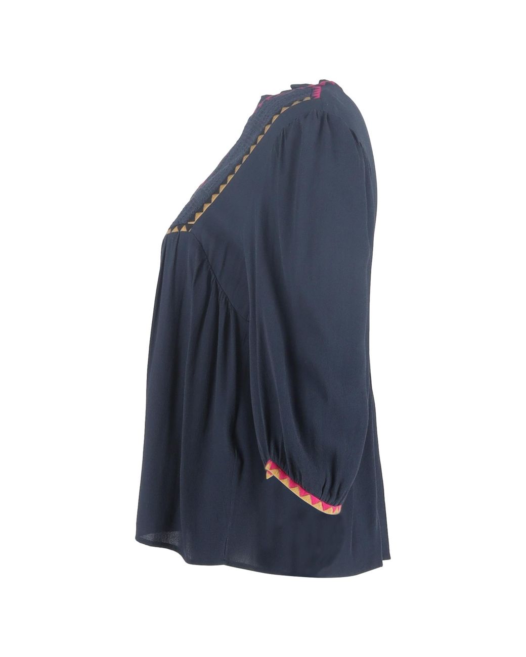 Ba&sh Tracy Geborduurde Top in het Blue