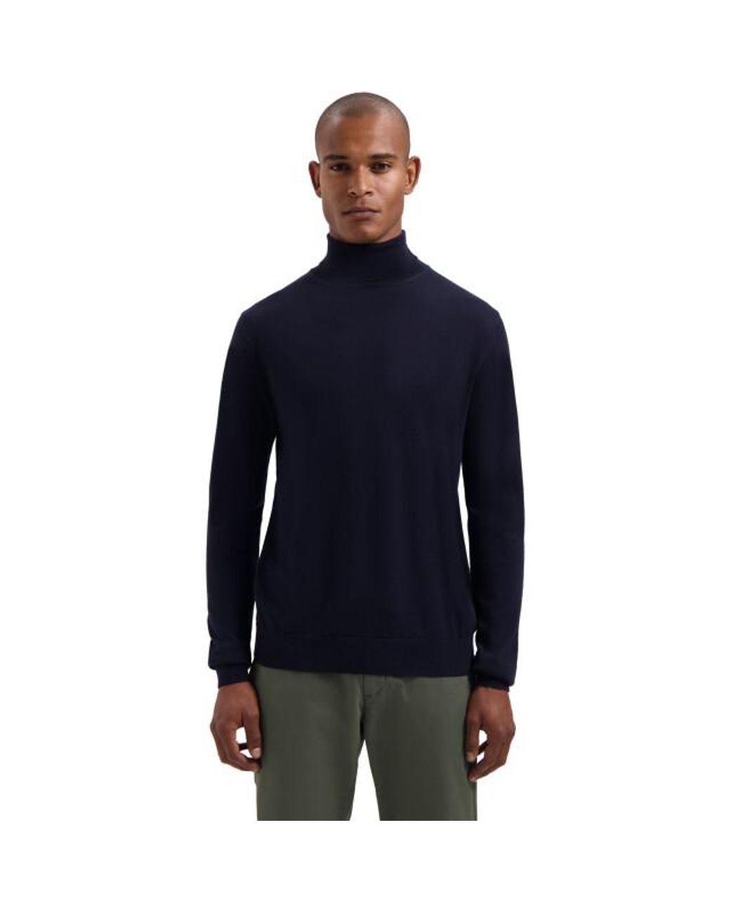 Dstrezzed Destin Turtleneck in het Blue voor heren
