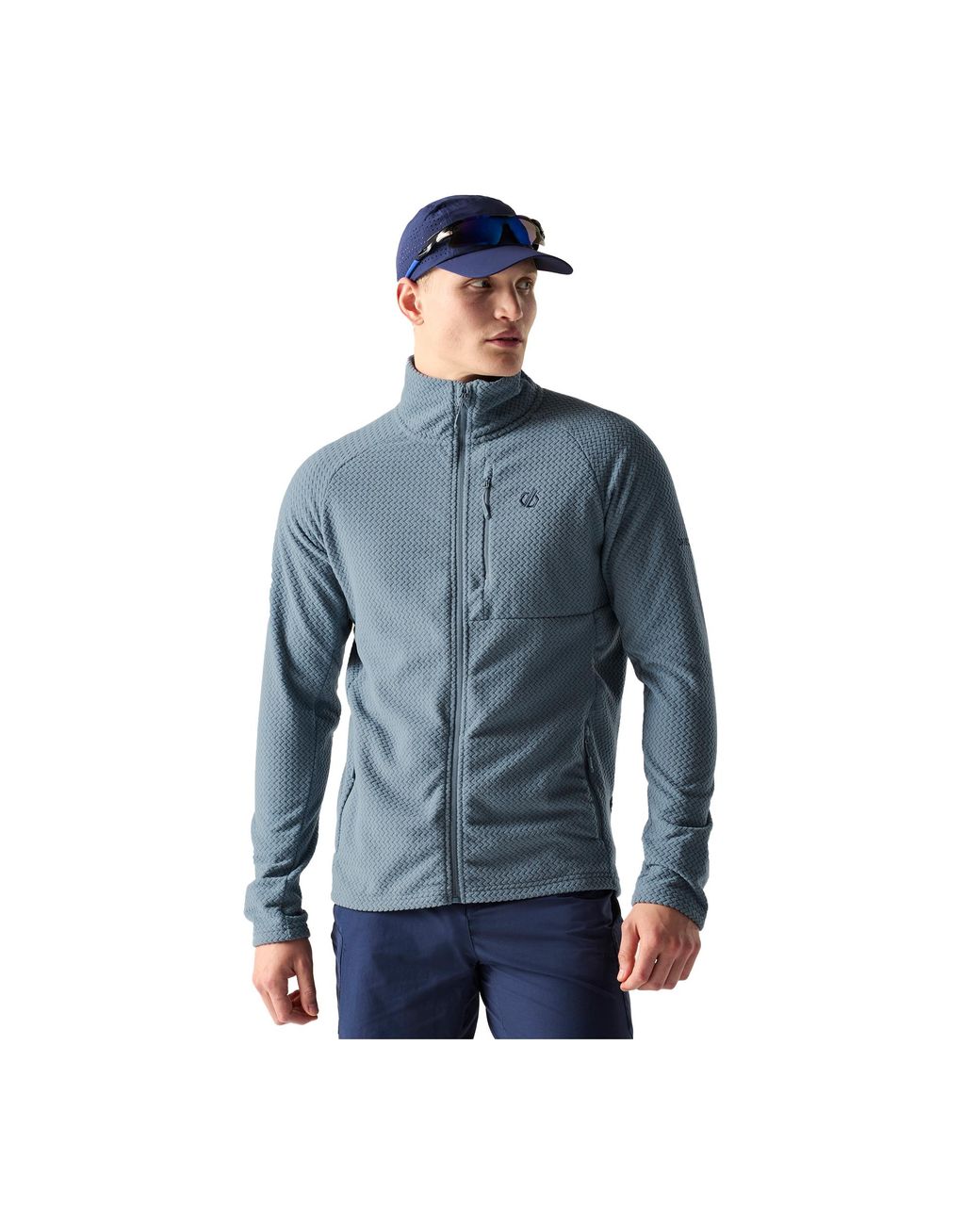 Dare 2b Switch Out Pro Fleecejack (Kwik) in het Blue voor heren