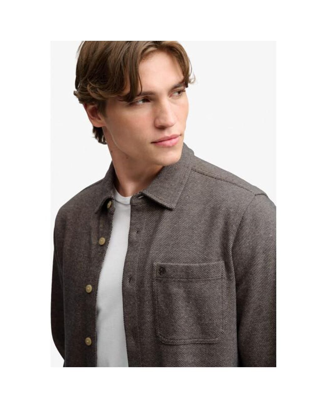 Superdry M4011187A in het Gray voor heren