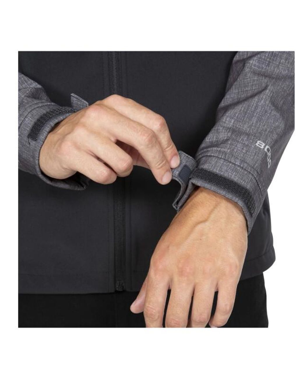 Trespass Abbott Softshell Jas in het Gray voor heren