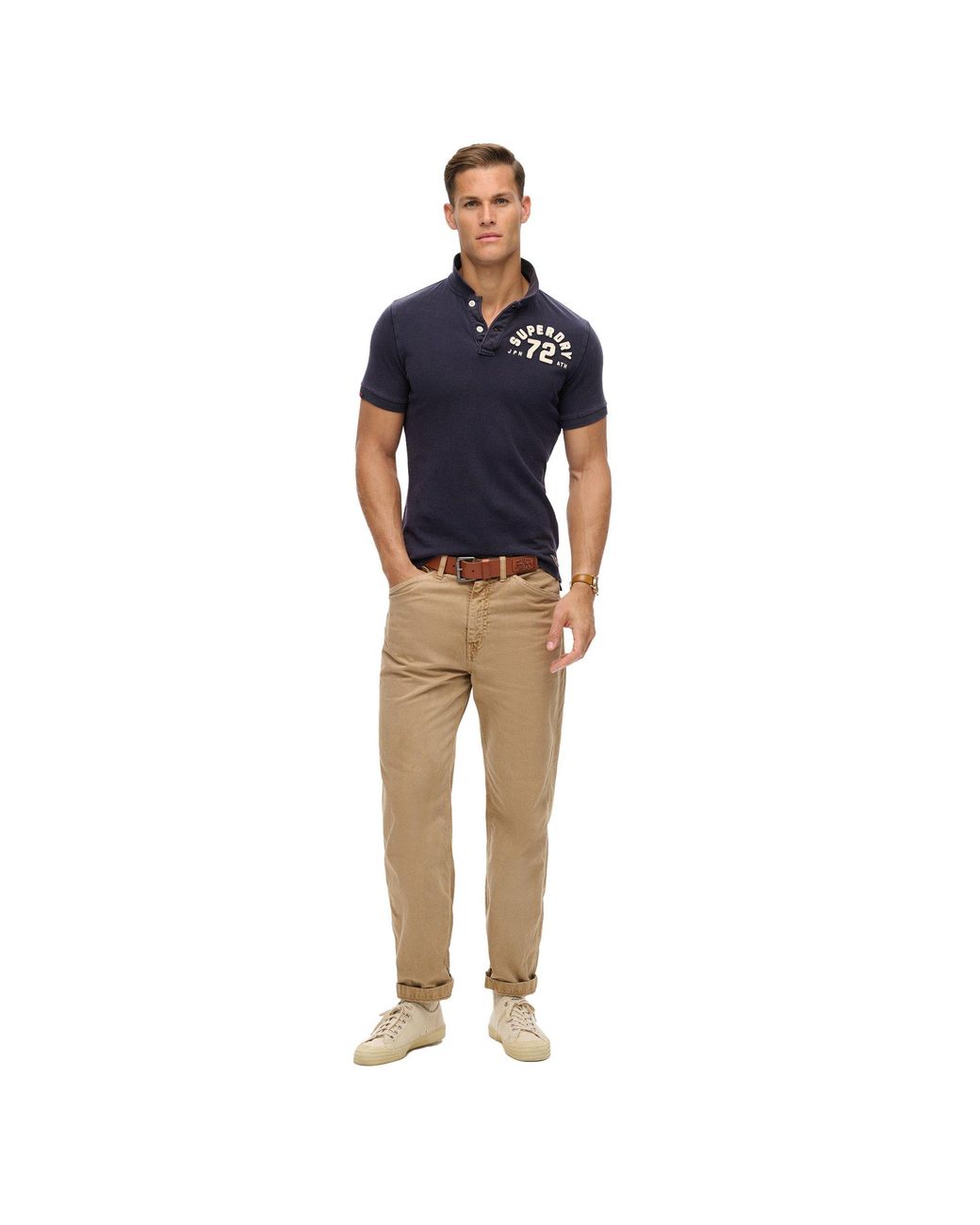 Superdry Poloshirt in het Blue voor heren