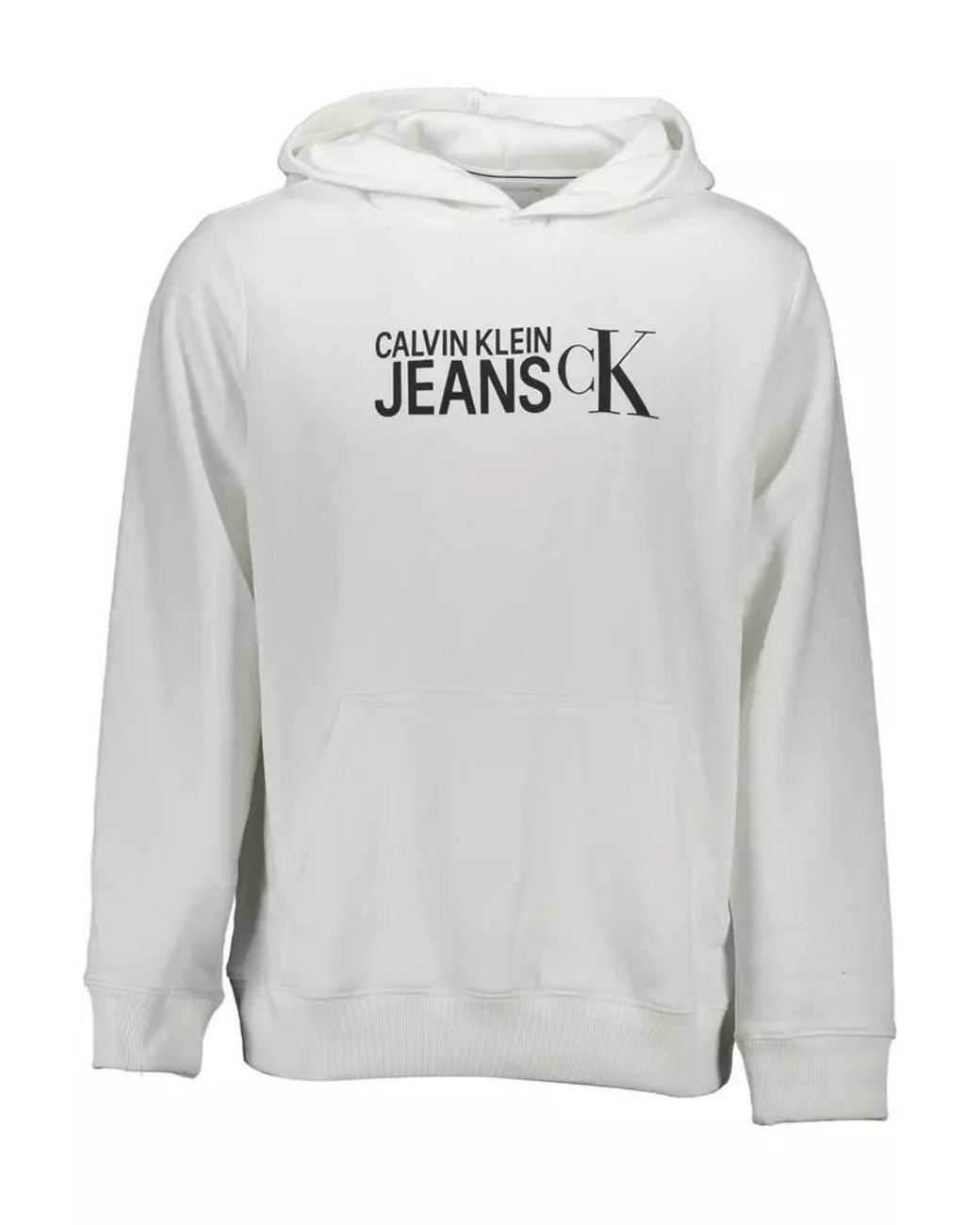 Calvin Klein Gray Cotton Sweater for men