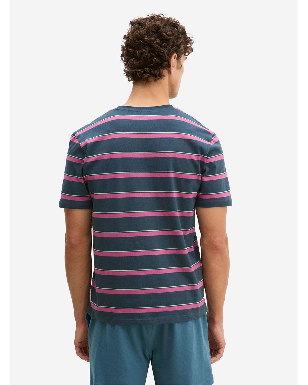 Marc O' Polo Marc O'Polo Mannen T-Shirt Mix N Match in het Blue voor heren