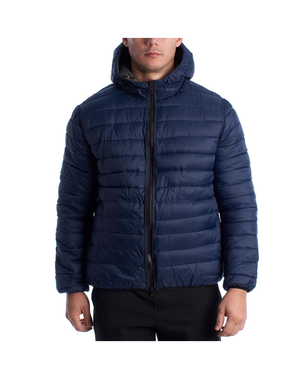 U.S. POLO ASSN. Black Reversible Padded Jacket With Hood 66496 for men