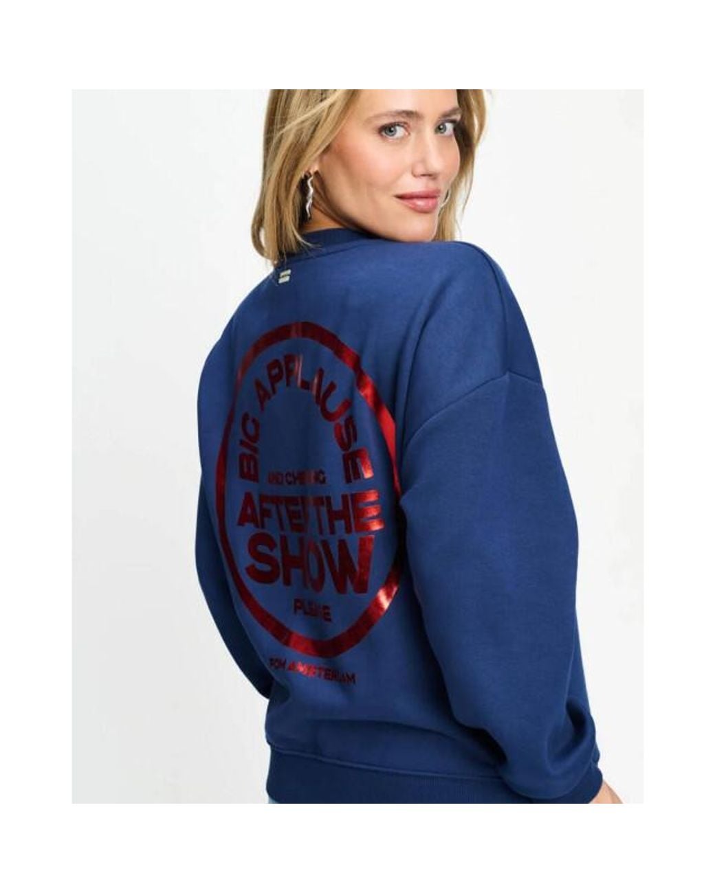 Pom Pullover Sp9823 in het Blue