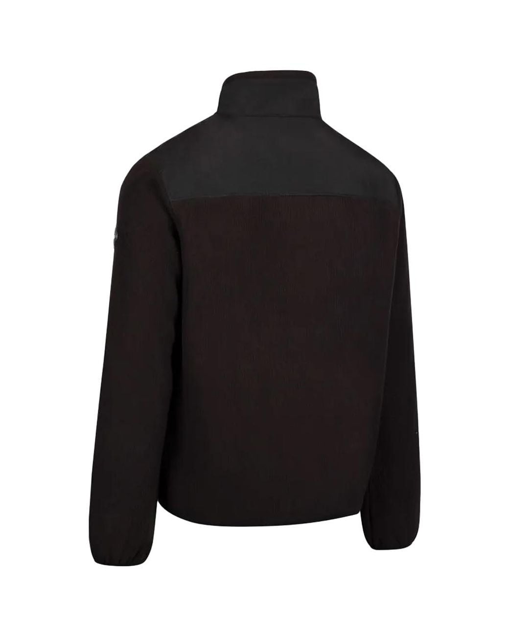 Trespass Black Lafferty Fleece Jacket for men