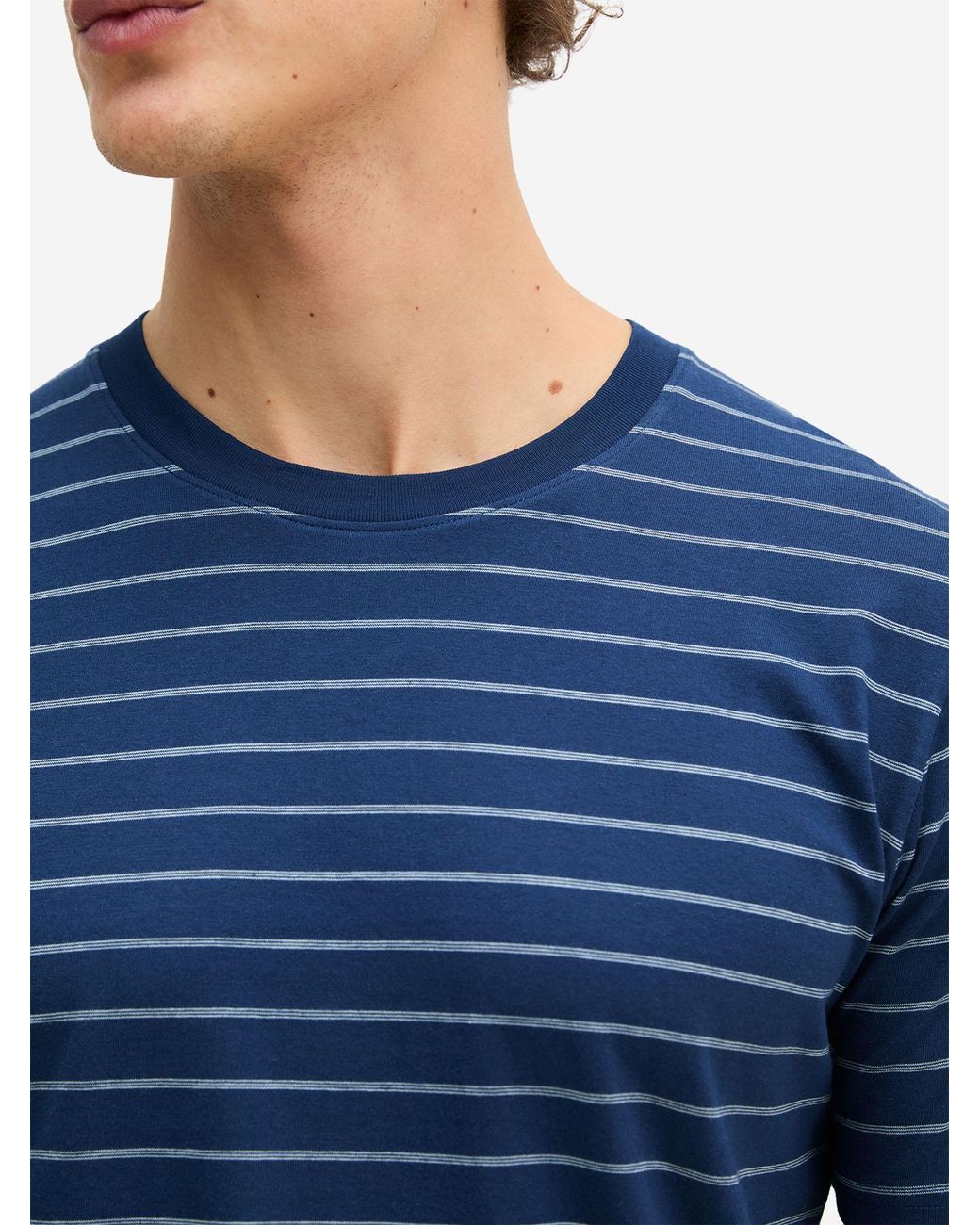 Marc O' Polo Marc O'Polo Mannen T-Shirt Mix N Match in het Blue voor heren