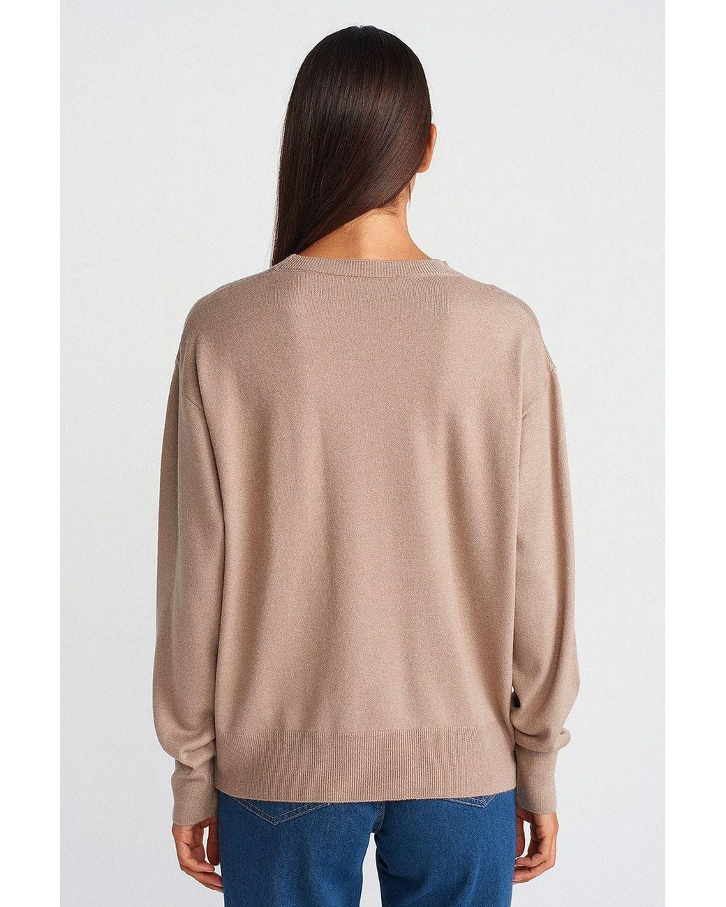 Dilvin Blue Knit Sweater