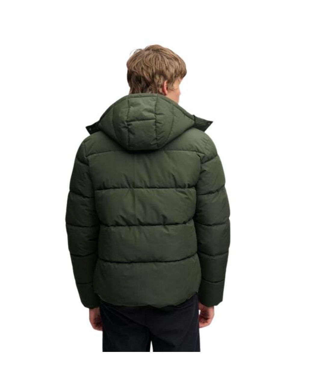 Superdry Casual Winterjas in het Green voor heren