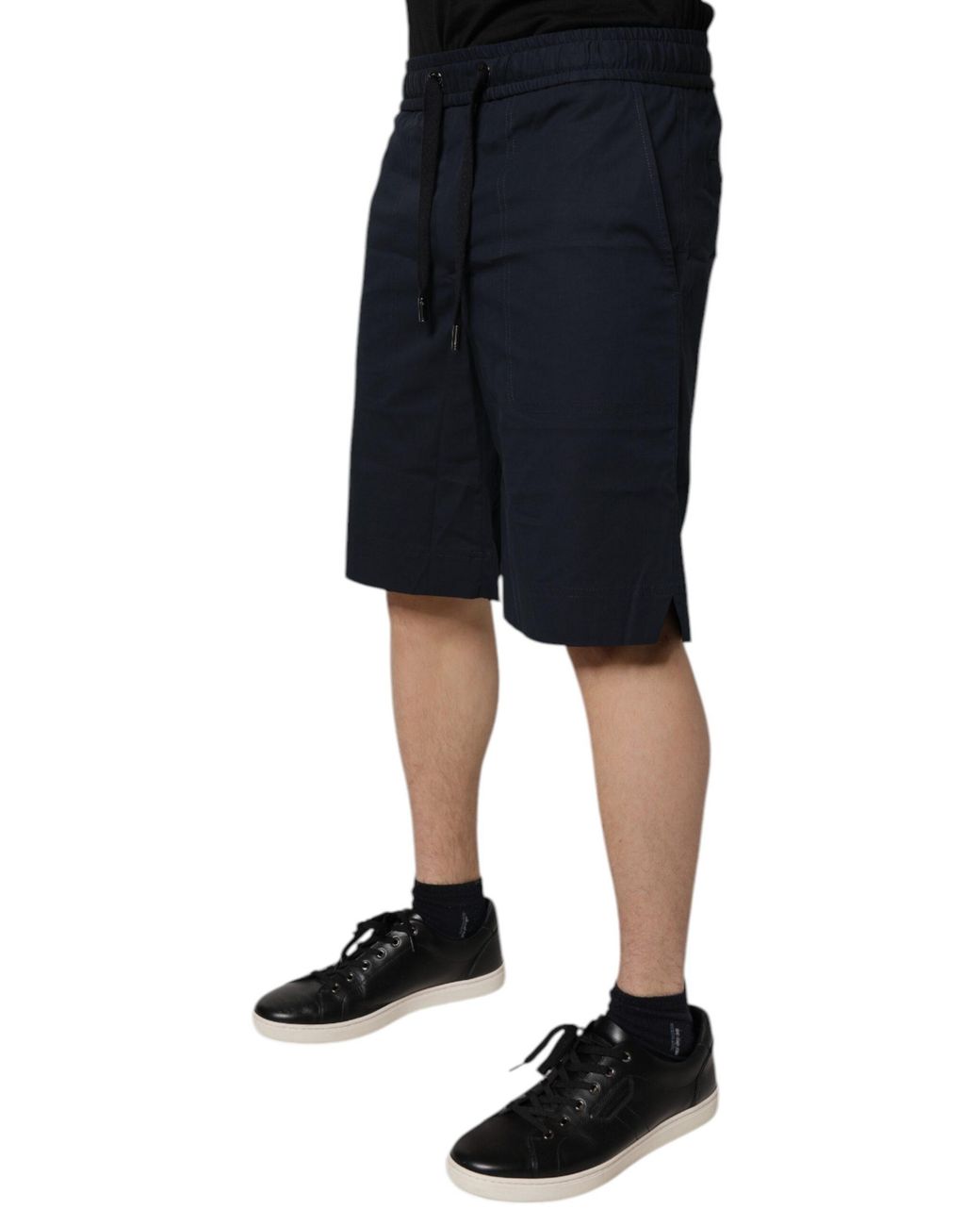 Dolce & Gabbana Dolce Gabbana Korte Broek Met Touwtjes Casual in het Blue voor heren
