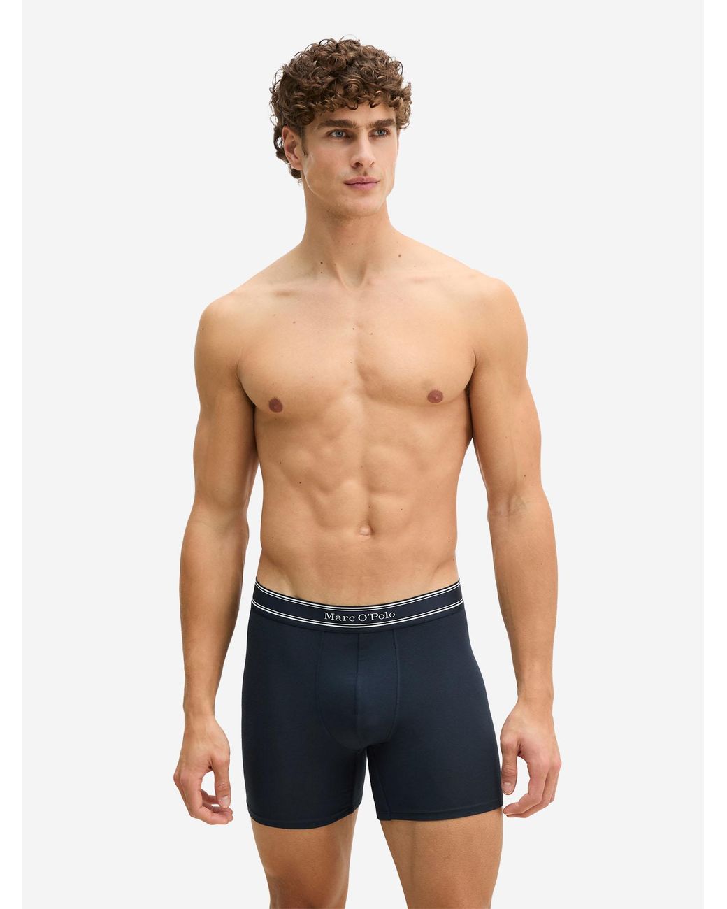 Marc O' Polo Marc O'Polo Mannen Lange Boxer Modal in het Blue voor heren