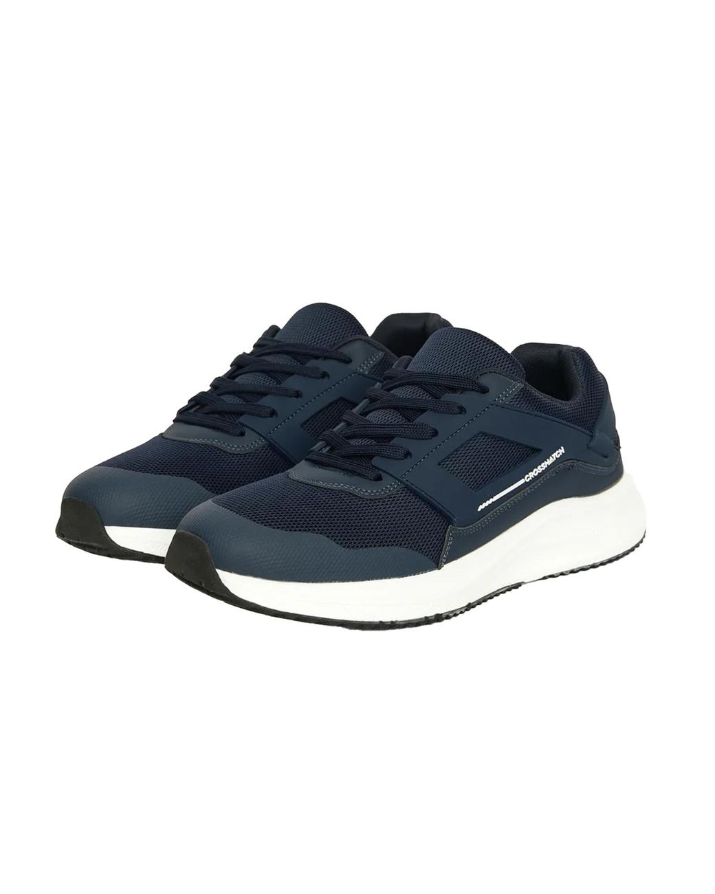 Crosshatch Blue Holywell Flyknit Trainers for men