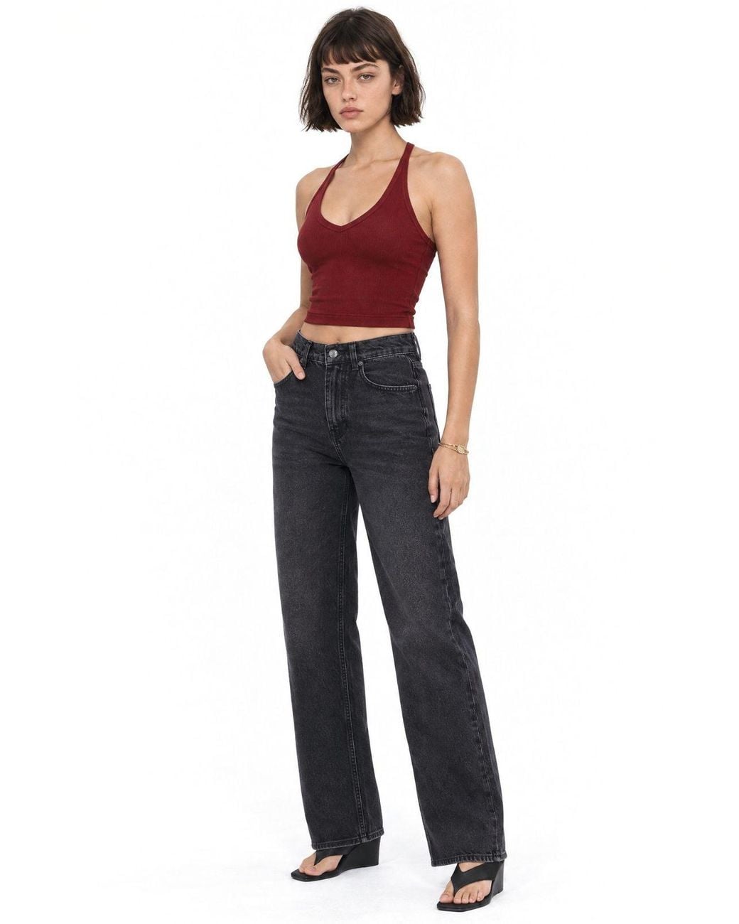Squalo Blue Cotton Pants