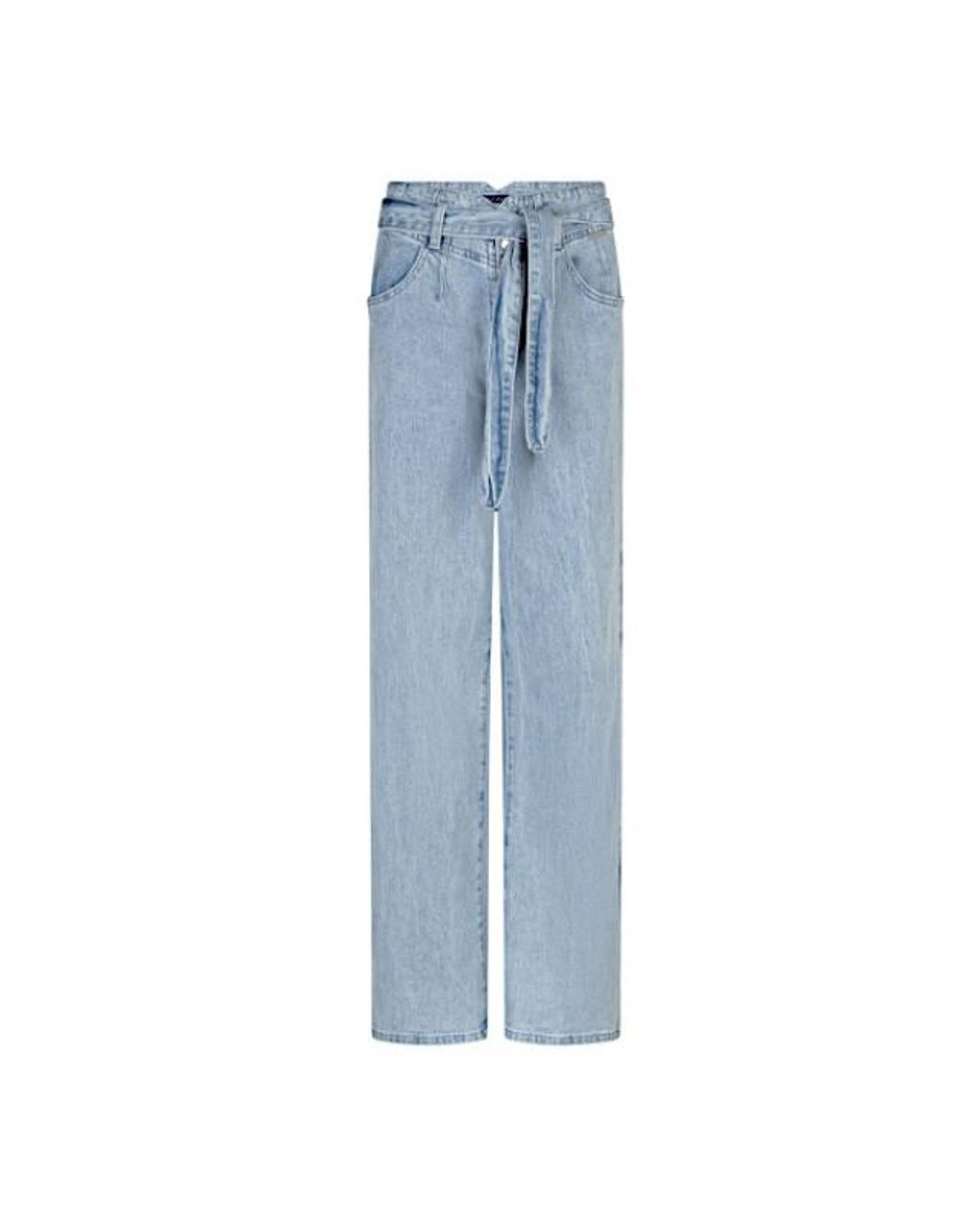Red Button Broek Srb4877 Colette Utility Bleach in het Blue
