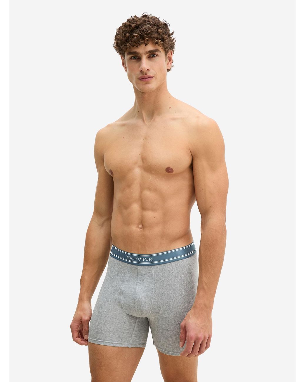 Marc O' Polo Marc O'Polo Mannen Lange Boxer Modal in het Blue voor heren