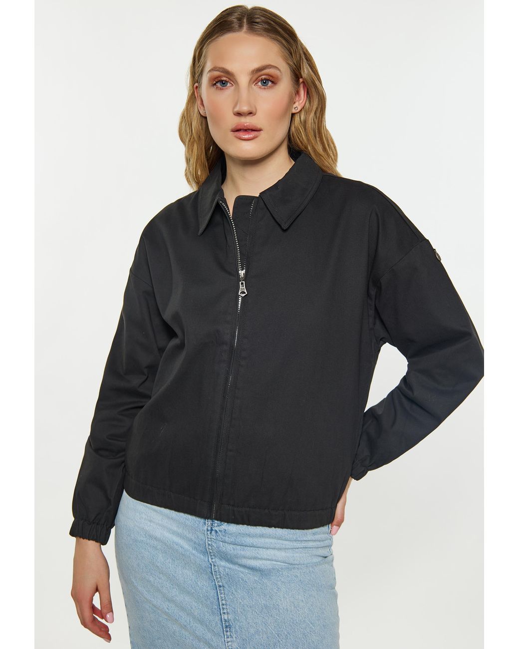 Dreimaster Blouson Dames Zwart in het Black