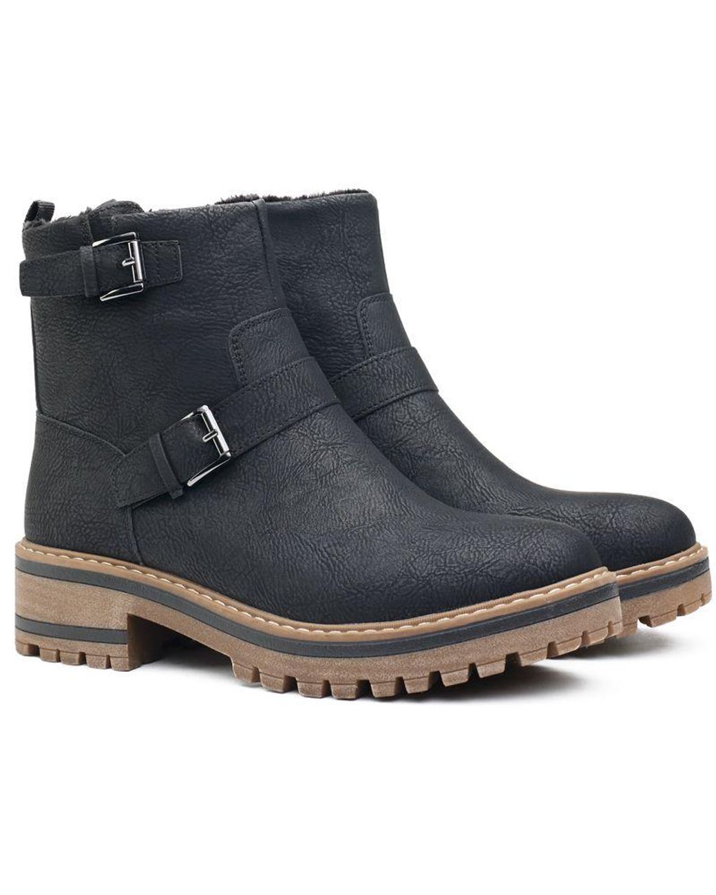 Lotus Blue Hyde Stiefel