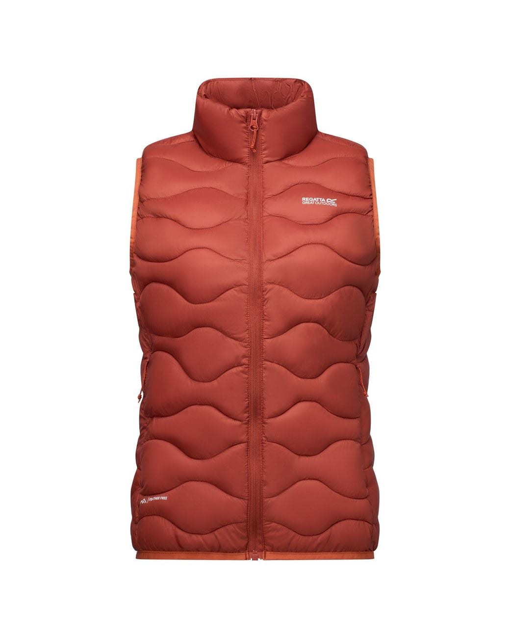 Regatta Red Ladies Hydi Quilted Gilet (Burnt Henna)