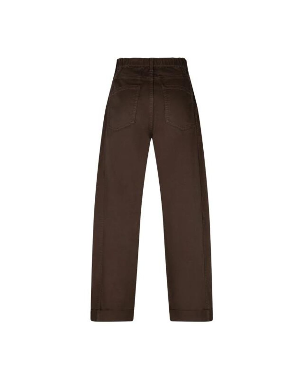 Red Button Margot Fine Twill Mud in het Brown