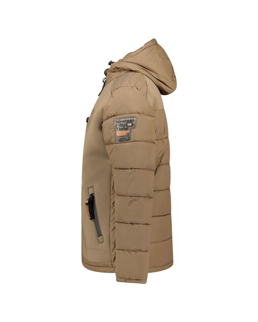GEOGRAPHICAL NORWAY Jas Winter Beachwood in het Natural voor heren