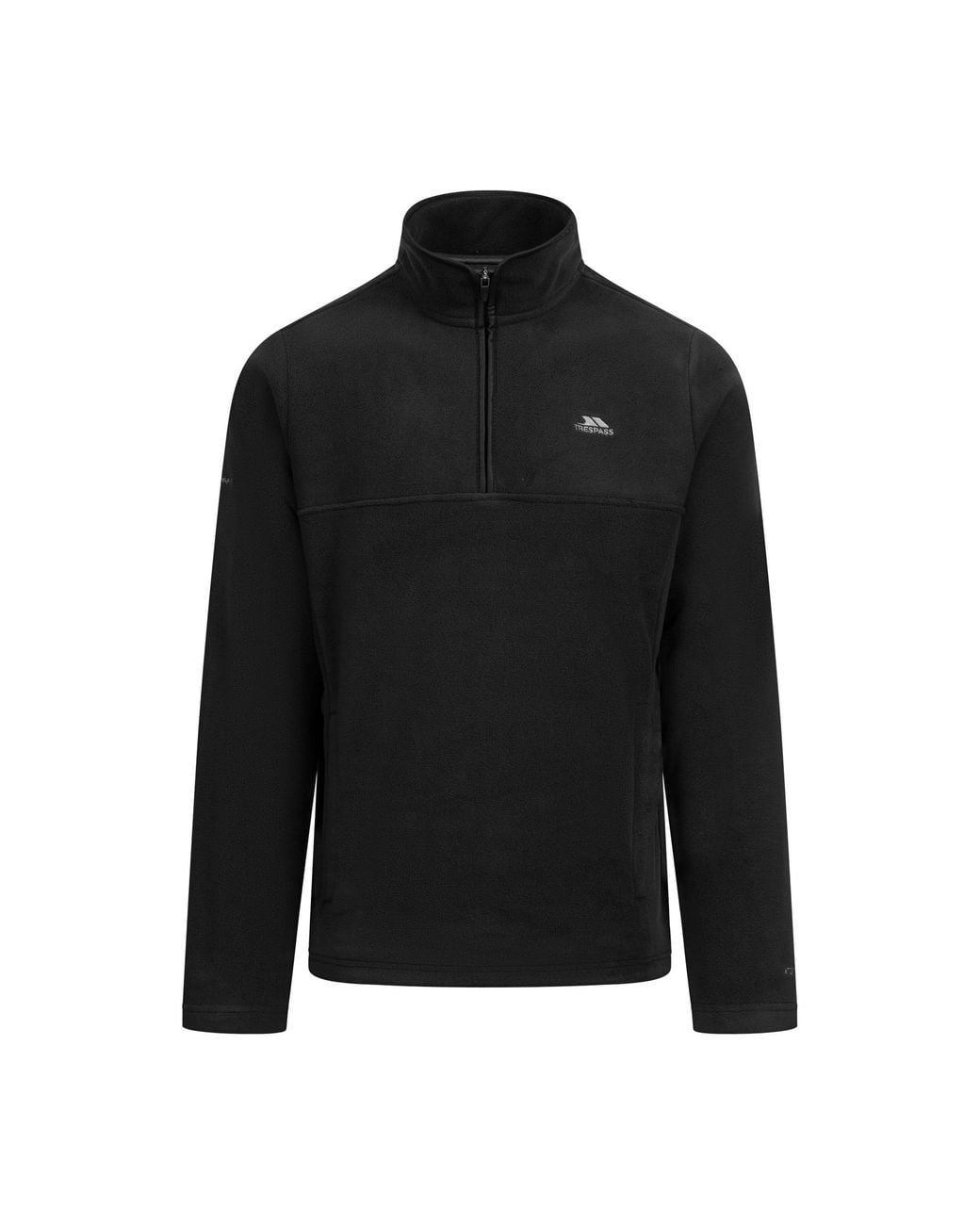 Trespass Black Huntar Fleece Top for men