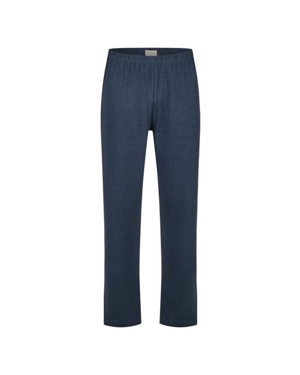 Phil & Co. Berlin Pyjama Set Interlock Lichtblauw Gestreept/Donkerblauw in het Blue voor heren