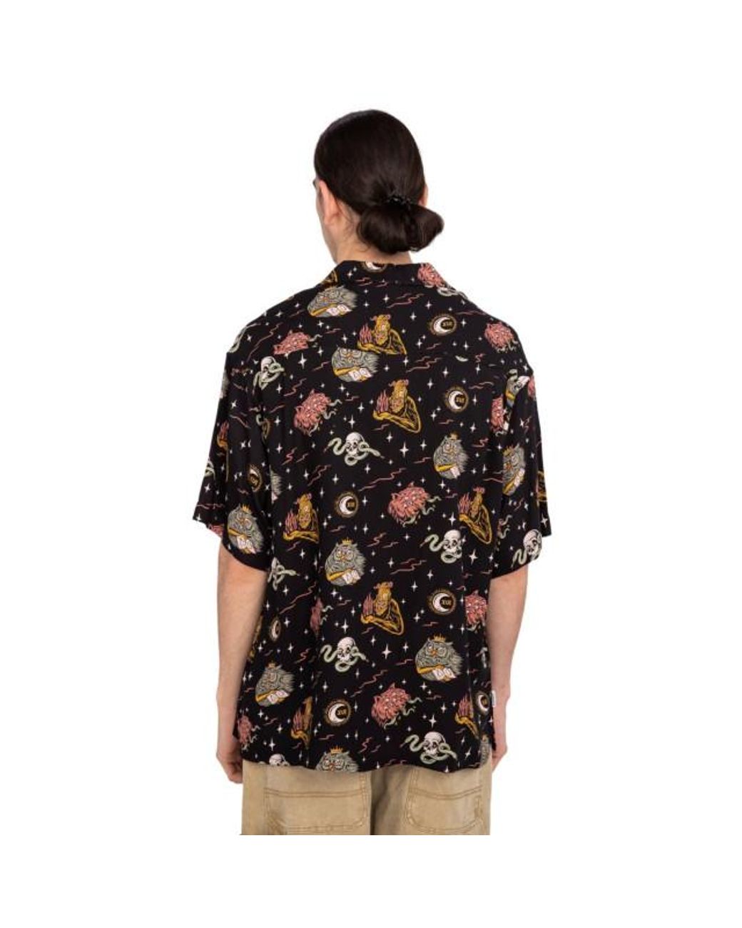 Element Overhemd in het Black voor heren