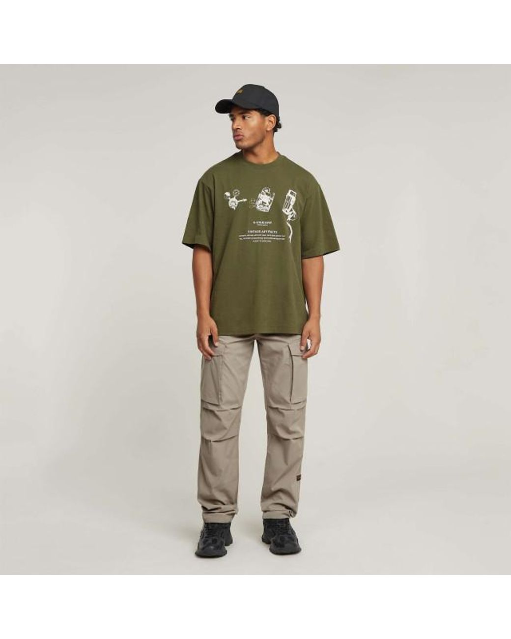 G-Star Core Regular Cargo in het Natural voor heren