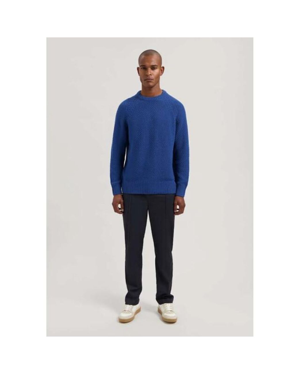 Dstrezzed Ds Tanner Crew in het Blue voor heren