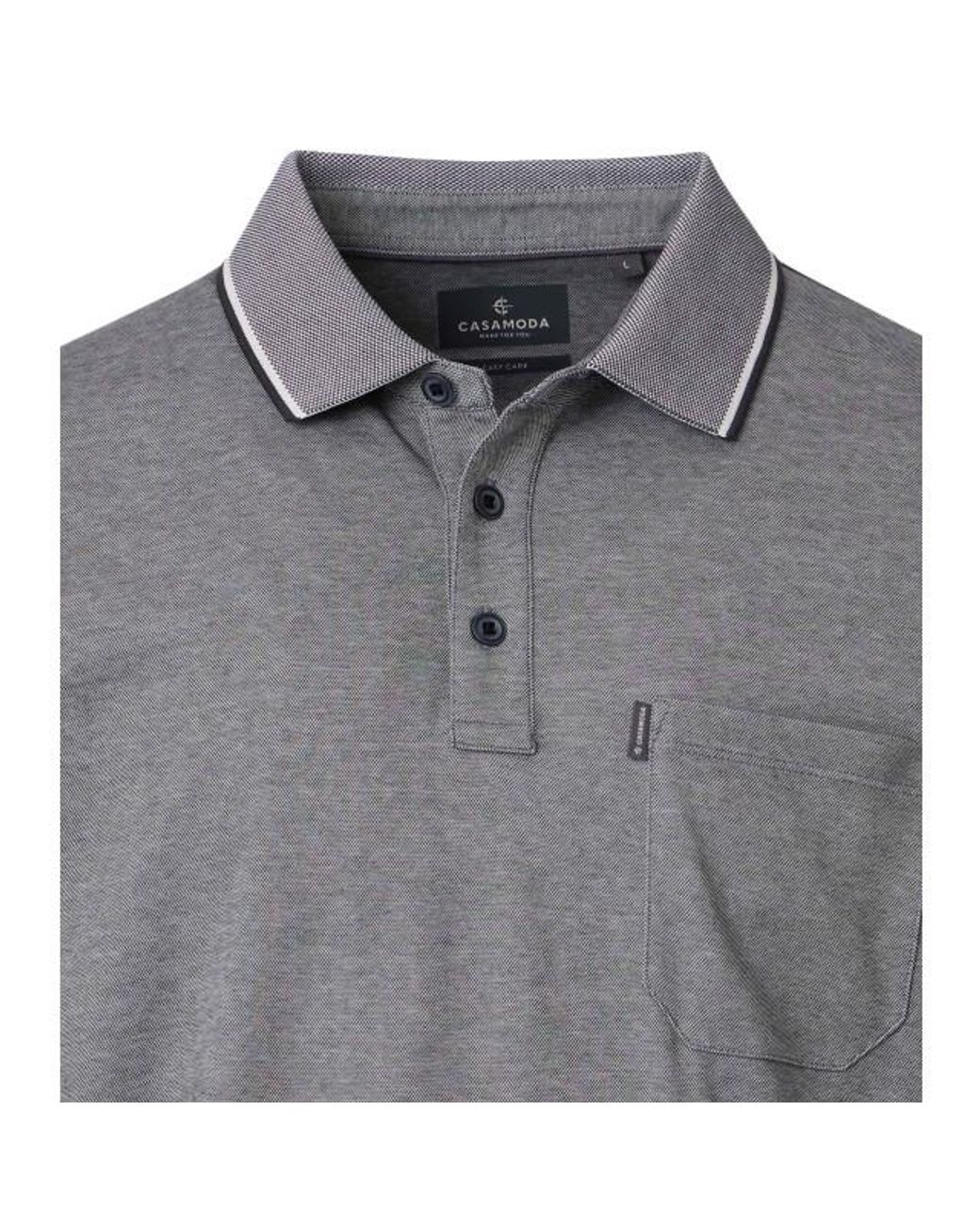 CASA MODA Polo 993106500 774 Light in het Gray voor heren