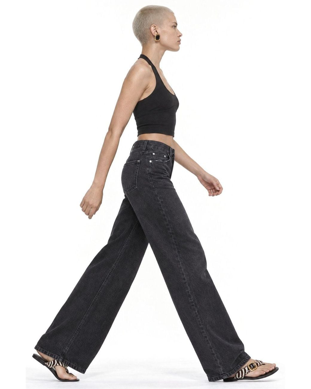 Squalo Blue Cotton Pants