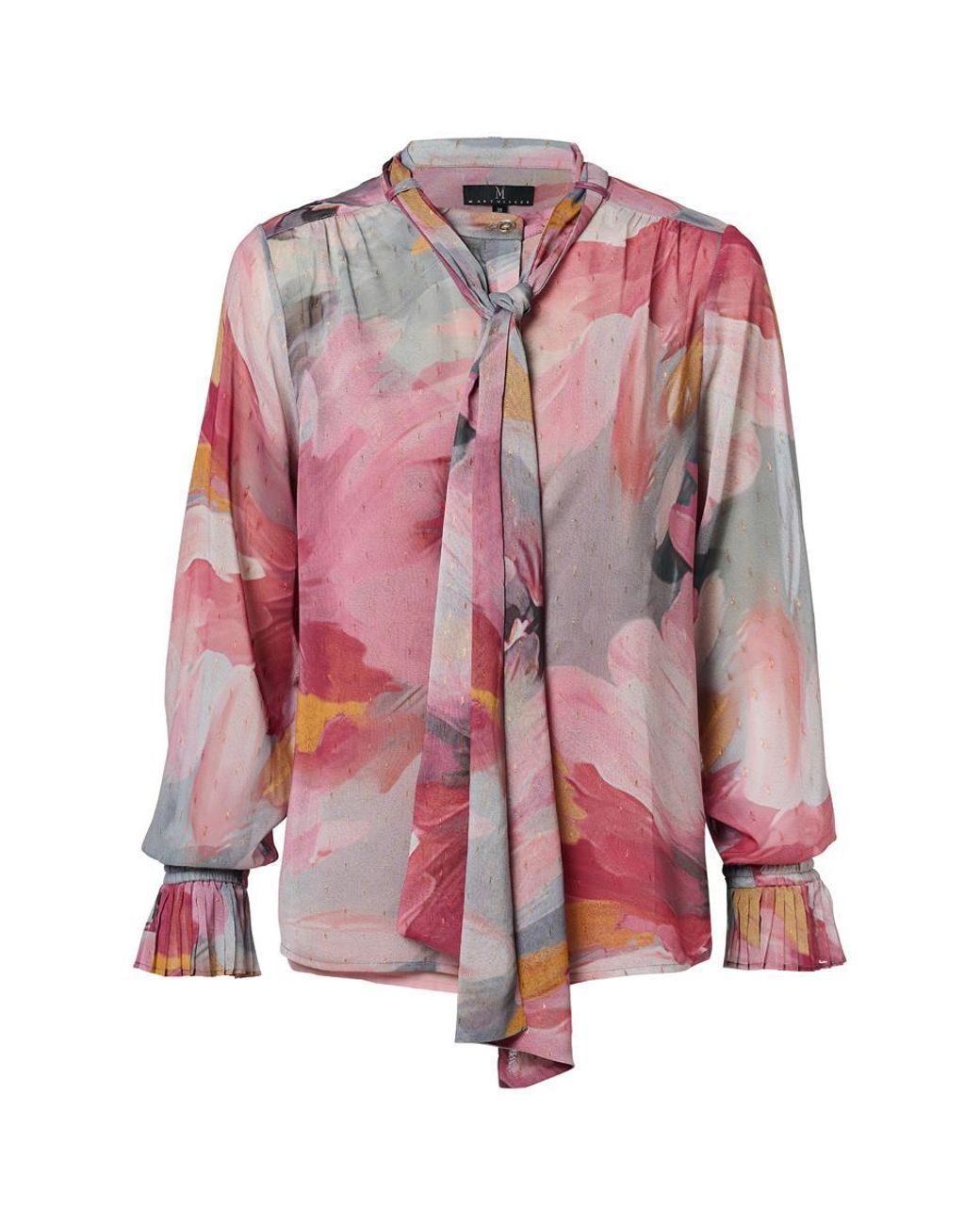 Mart Visser Irina Print Blouse Multi in het Red