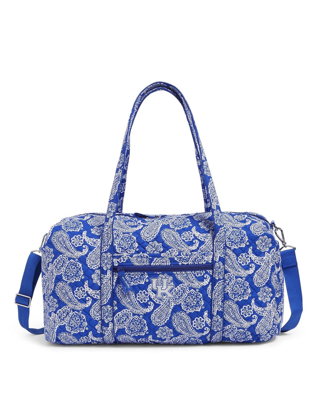 Vera Bradley Cotton Unisex Adult Collegiate Large Duffle in Blue Save